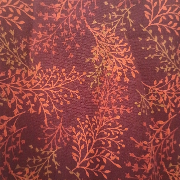 Vintage Michele Fairy Grunge Maxi Wrap Skirt Womens 6 Petite Fall Floral Forest - Picture 3 of 9